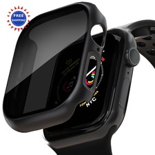 KUYUBMINYR 2 Pack Privacy Case Apple Watch Screen Protector Anti Spy Tempered