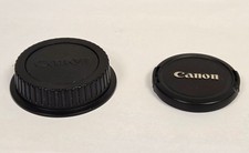 Genuine Canon EF Front Lens Cap  Rear Dust Cap Cover ONLY Fits EF 28mm f/2.8 