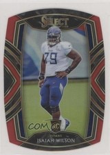 2020 Panini Select Club Level Red Prizm Die-Cut Isaiah Wilson #291 0ho3