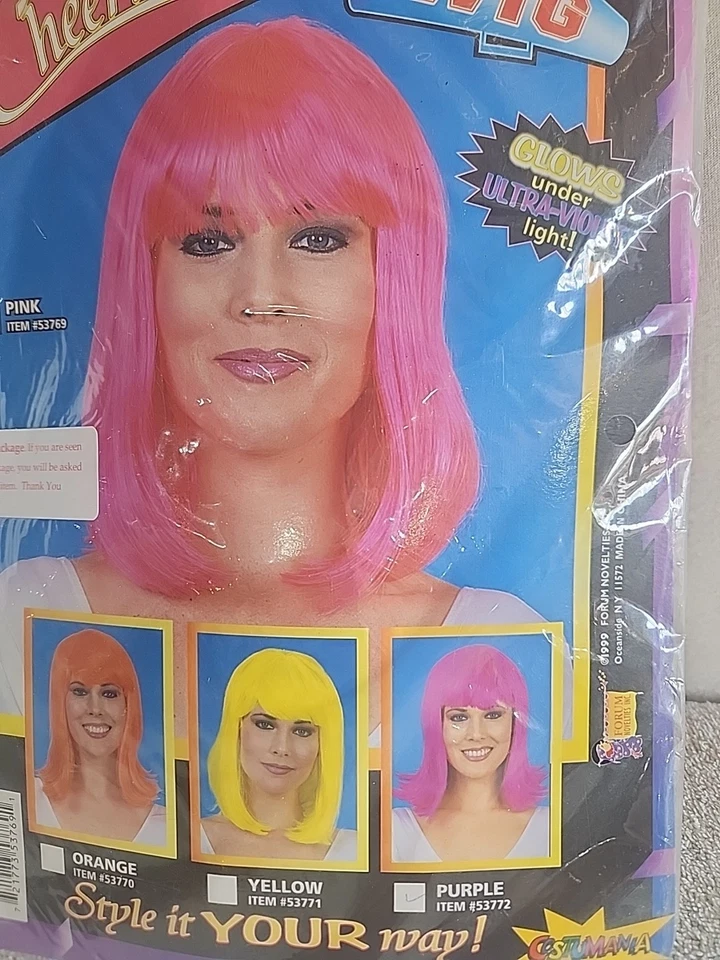 Costumania Purple Cheerleader Wig - Image 2 of 4