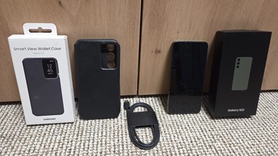 Samsung S23 (256GB, 5G, grün) + SmartView Wallet   TOP!