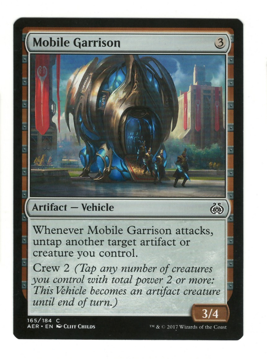 MTG Mobile Garrison 165 Common Aether Revolt Magic The Gathering