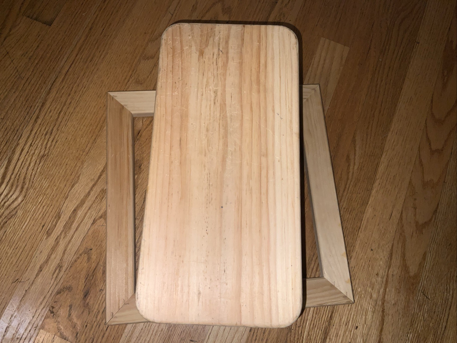 14” Square Rug Hooking Rotating Frame slightly used