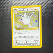 Pokemon TCG Wigglytuff 16/64 Jungle Holo Rare English 80 HP 1999 on eBay