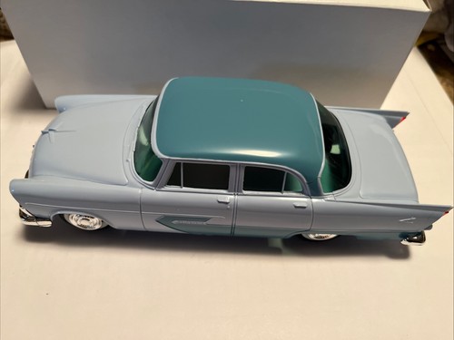 1956 Plymouth Belvedere Plastic Promo Model By Johan 1/25 Scale Powder Blue - Picture 3 of 12