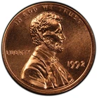 1992-P Lincoln Memorial Cent — photo from another recent sale