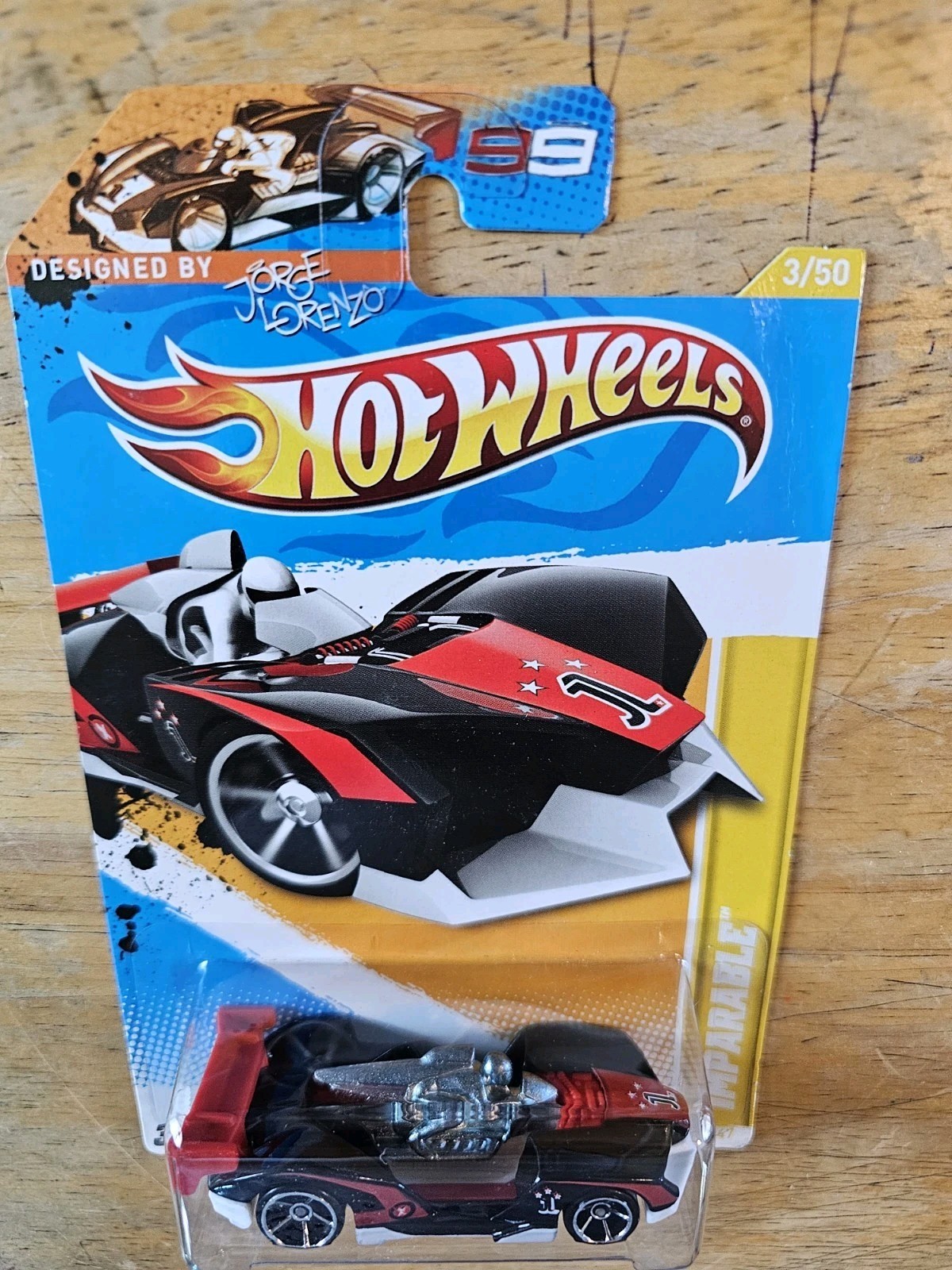 Hot Wheels Imparable, Black; 2012 New Models Series 3/50