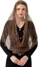 Spanish Infinity Veils Church Lace Chapel Veils Catholic Church Veil Latin Mass
