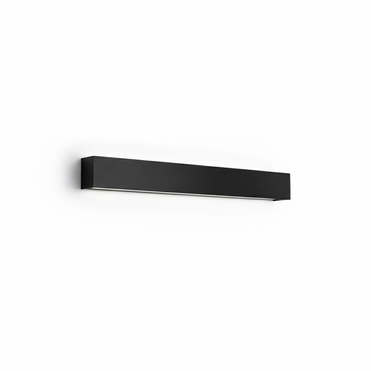 Applique Rummo 30W LED Nero Opaco 3000K | Luce Parete Design Minimal