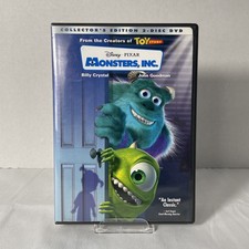 Monsters, Inc. DVD, 2002, 2-Disc Set, Collectors Edition With Original Inserts