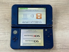 Nintendo New 3DS XL Metallic Blue Console With BOX Japan ver R3426
