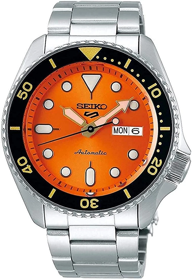 Seiko 5 Sports Orange Men's Watch - SRPD59K1, photo 1 of 5