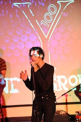 Singer Tyson Ritter of All American Rejects performs at the Y-100 - Old Photo 6