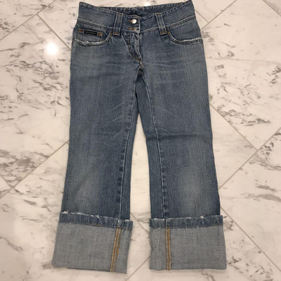デニム・ジーパン Dolce & Gabbana Artisanal Stretch Denim High-Waist Jeans Dolce & Gabbana Straight Denim Jeans X-Belt LoopSize 38 | eBay