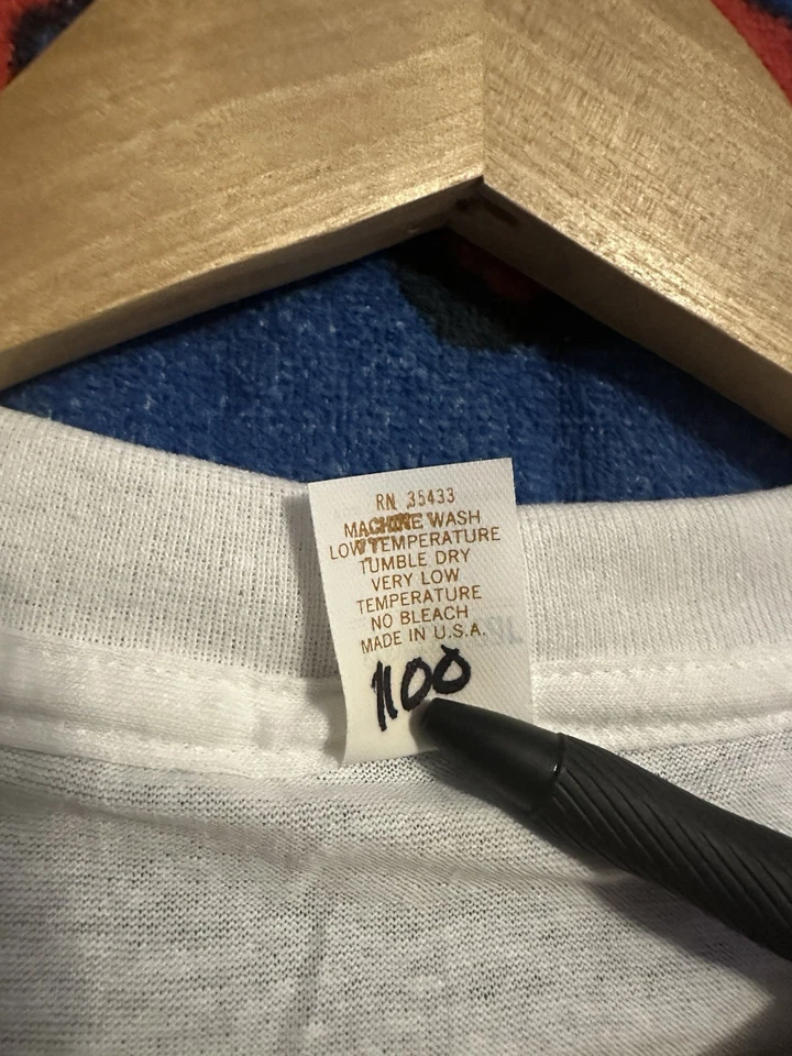 1980S-DEAD KENNEDYS-IN GOD WE TRUST-DEADSTOCK-VINTAGE SHIRT-RARE-PUNK - Image 4 of 4