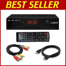 Analog HDTV Converter Box - ATSC Tuner, HDMI Output, Timer