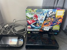 Nintendo Wii U Console Black 32GB PAL, With Box (boxed)