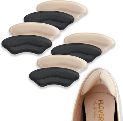 4Pairs Premium Comfort Heel Grips for Loose Shoes Liner