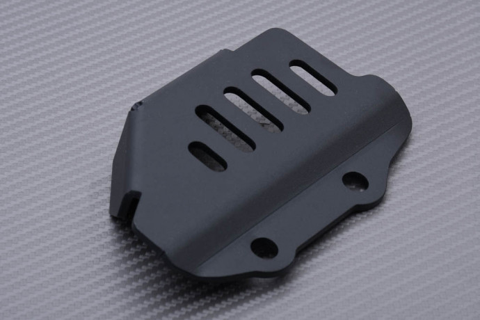 Grille de protection robuste pour maître-cylindre KAWASAKI KLR 650 antichoc - 3