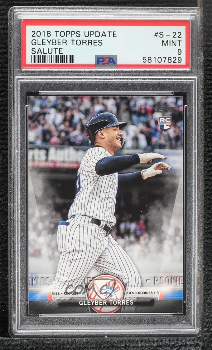 2018 Topps TOPPS UPDATE SALUTE #S-22 Gleyber Torres front