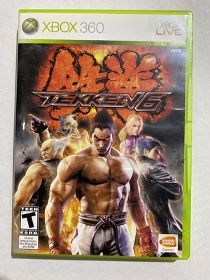 Tekken 6 (Microsoft Xbox 360, 2009) Complete w/Manual CIB TESTED - Free Shipping
