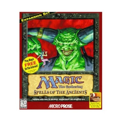 Microprose Computer Game Magic the Gathering - Spells of the Ancients VG/NM