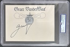 Grace VanderWaal Autographed/Signed Childstar Envelope PSA Encapsulated RARE!