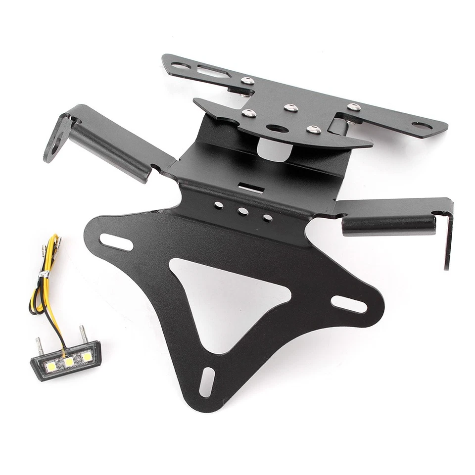 Soporte de matrícula eliminador guardabarros trasero para BMW S1000R S1000RR 2010-2018 Foto 2 de 4