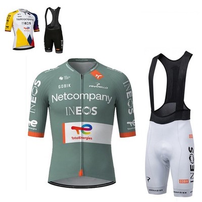 2026 ineos Herren Radtrikots Kurzarm Trägerhose Radtrikot Sets Trägerhose