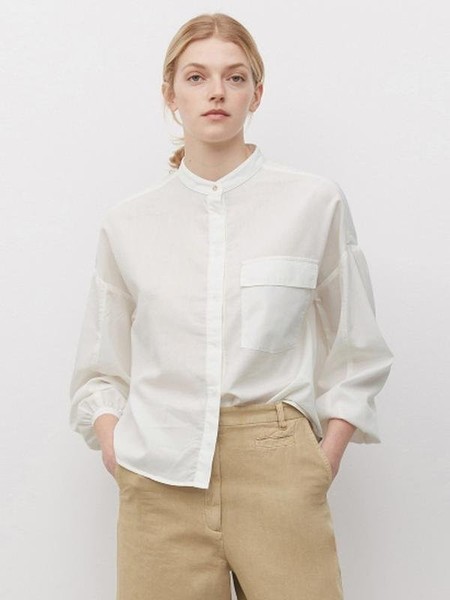 Women Marc O'Polo Shirt White 36 / S / 44 #MT6R