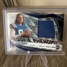 2025 PANINI PHOENIX TYLER WARREN ROOKIE PHENOM RC PATCH 373/699 #PJY-TWN