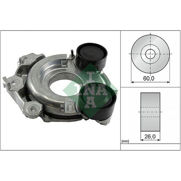 Schaeffler INA 534 0712 10 Riemenspanner, Keilrippenriemen-image