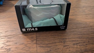 Anon M4S Ski Goggles Perceive Variable Green Lens w/Bonus Lens, MFI, New in Box