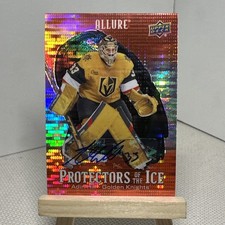 2024-25 Upper Deck Allure - Protectors of the Ice Adin Hill #PI-1 Autographs...