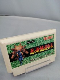 Tecmo Famicom Soft Ninja Dragon Sword Den Used