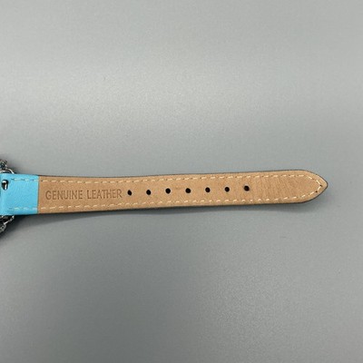 Gems En Vogue Womens Watch 22mm Turquoise Bezel Sterling  display picture 2