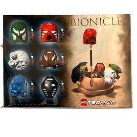 LEGO Bionicle Tahu 8534 Instruction Manual Book Only Original Authentic