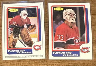 PATRICK ROY 1992/93 OPC O-Pee-Chee 25th Anniversary CARD & LOST PHOTO CARD!