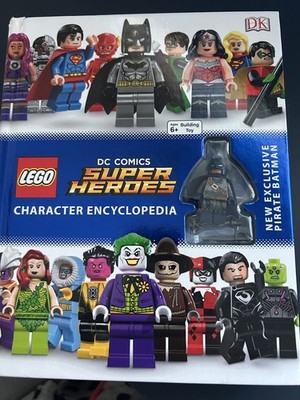 LEGO DC COMICS includes PIRATE BATMAN MINIFIGURE Character Encyclopedia Book VGC