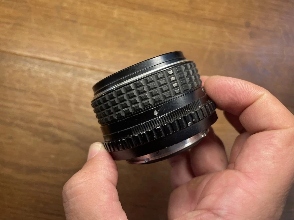 *Casi Como Nuevo* Lente SMC Pentax M 50 mm F/1,4 Estándar Prime MF Montaje PK K de Japón Foto 4 de 4