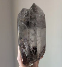Garden Quartz Tower Phantom Mountain Crystal Clear Quartz Polished Point