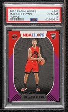 2020-21 Panini NBA Hoops Purple Malachi Flynn #242 PSA 10 GEM MT 0n7b