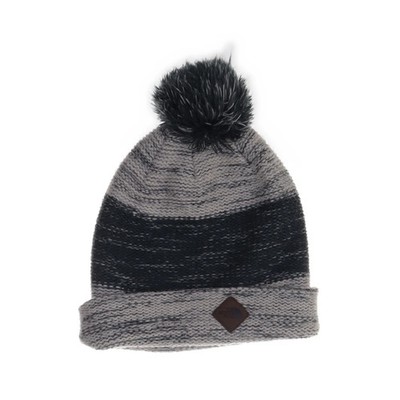 The North Face, Bommelmütze, Größe: ONE SIZE, Acryl, Grau/Grün/Weiß #avl