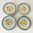 Stangl Country Garden (2) Pasta Soup Bowl (2) 8" Lunch Salad Plate -read