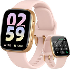 Smart Watch for Women/Men 1.85" AMOLED Screen Answer/Make Calls Fitness Tracke