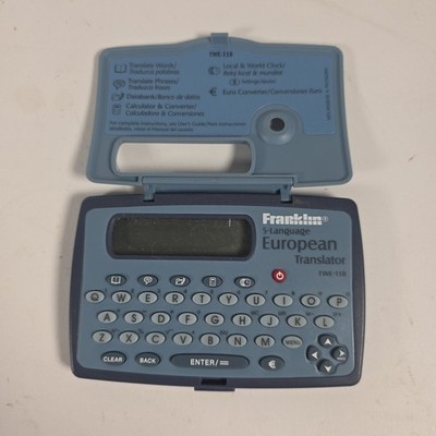 Franklin TWE-118 5 European Translator