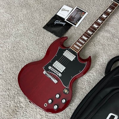 Used Gibson SG Standard Heritage Cherry 2022 Electric Guitar with Gibson Gig Bag