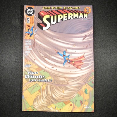 Superman Nr 32 Z1 Dino Comic DC Deutsch 1998 Time-Warp Ausgabe