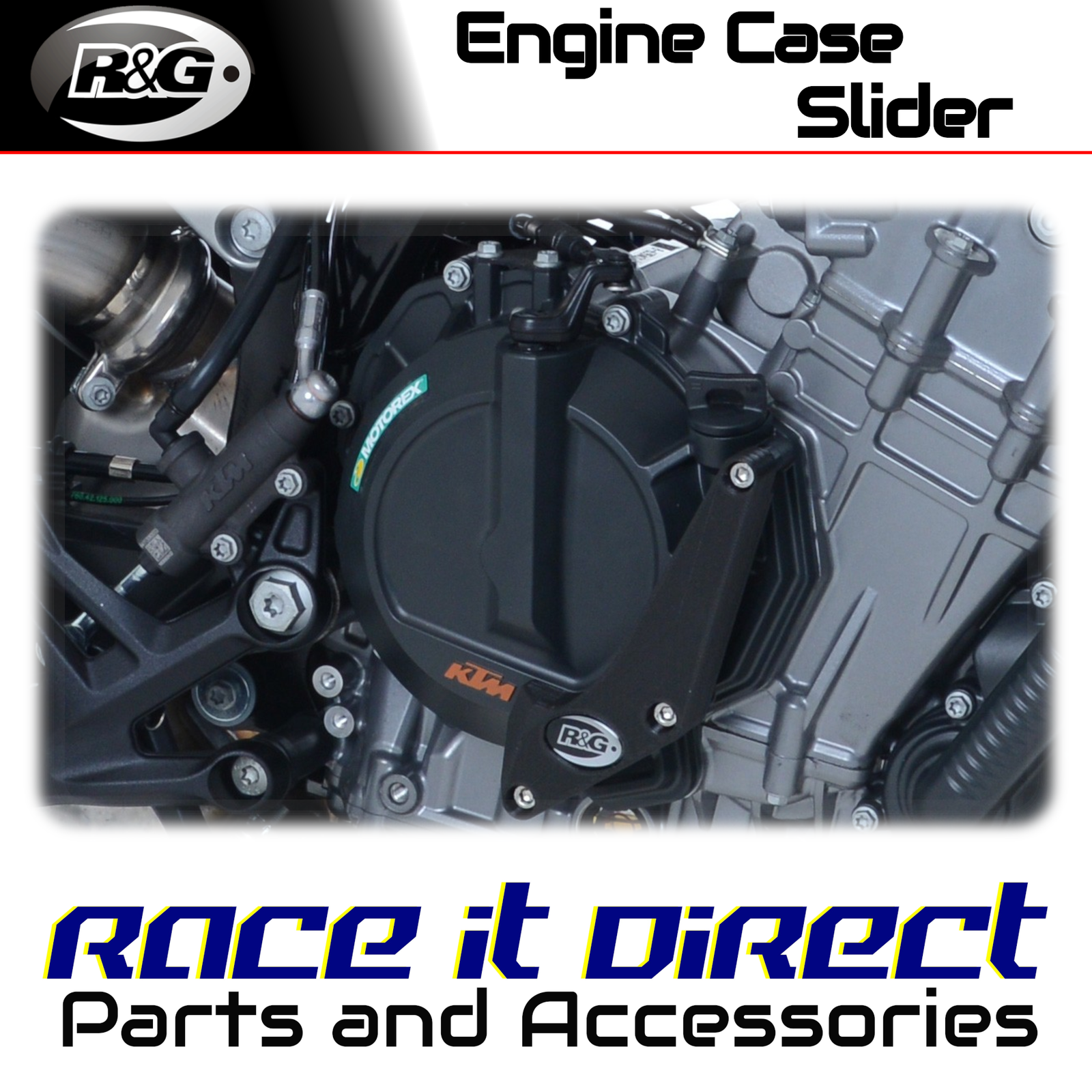 Engine Case Sliders for KTM 790 Duke 2018-2026 RHS R&G