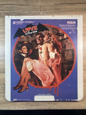 Vintage Love at First Bite (1979) CED Video Disc Filmways Horror Comedy